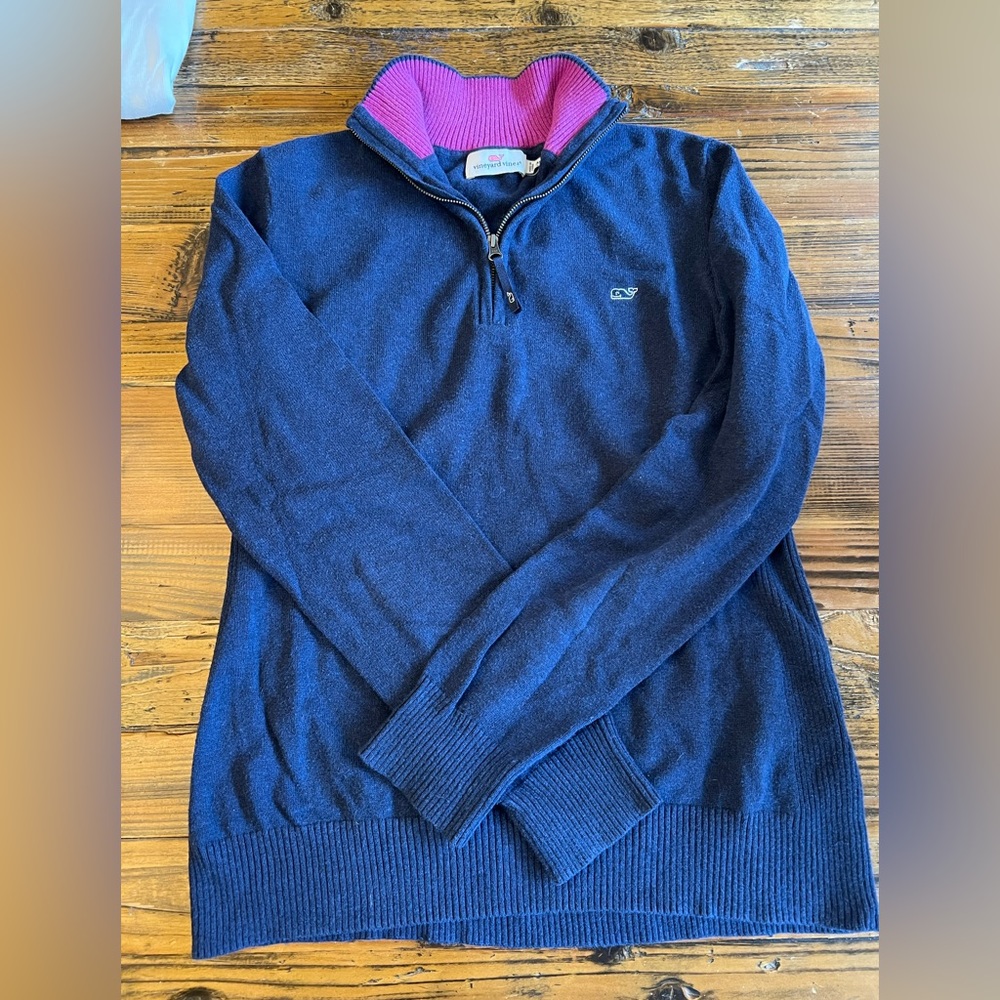 Vineyard Vines 1/4 Zip Sweater - Picture 12 of 14